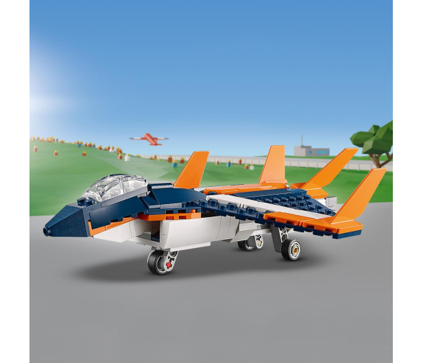 LEGO Creator 3 w 1 31126 Odrzutowiec naddźwiękowy - 1035593 - zdjęcie 3